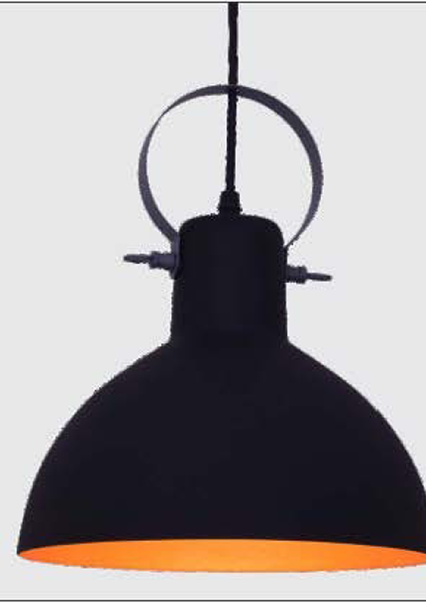 Beyond Lights - Black Dome Lamp- GL